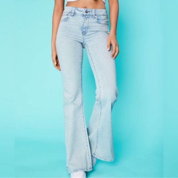 AE Pride Ne(x)t Level Festival Flare Jean Size 18 Short - Picture 2 of 15